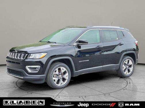 Diamond Black 2021 Jeep Compass Limited