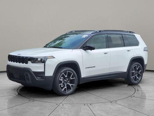 Bright White Clearcoat 2026 Jeep Cherokee Overland