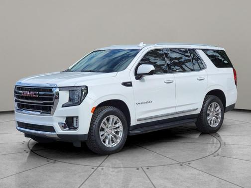 Summit White 2022 GMC Yukon SLT