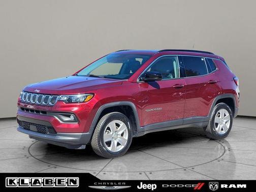 Velvet Red Pearlcoat 2022 Jeep Compass Latitude