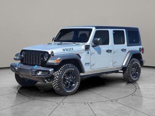 Silver Zynith Clearcoat 2023 Jeep Wrangler 4xe Base