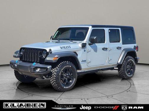 Silver Zynith Clearcoat 2023 Jeep Wrangler 4xe Base