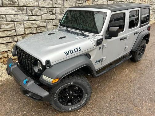 Silver Zynith Clearcoat 2023 Jeep Wrangler 4xe Base