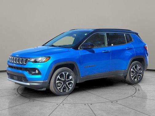 Laser Blue 2023 Jeep Compass Limited