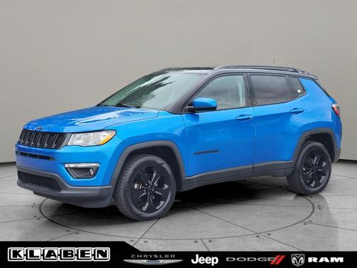 Laser Blue 2018 Jeep Compass Latitude