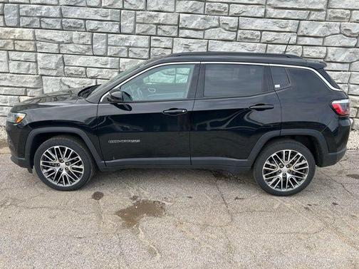 Diamond Black 2023 Jeep Compass Limited