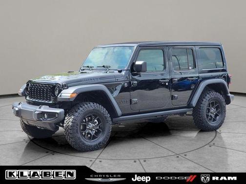 Black Clearcoat 2025 Jeep Wrangler Sport