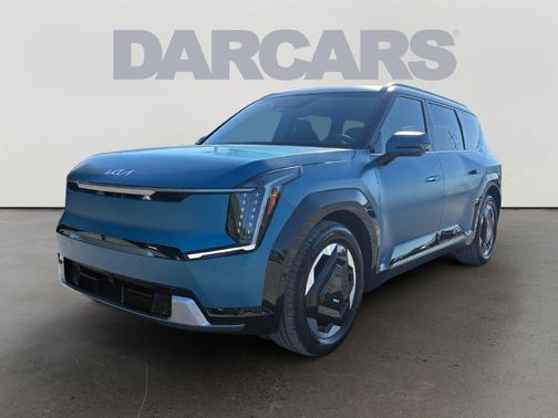 Ocean Blue Matte 2024 Kia EV9 Land