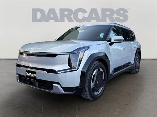 Ivory Silver 2024 Kia EV9 Land