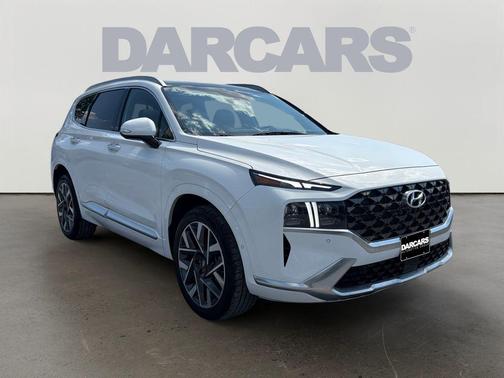 Serenity White Pearl 2023 Hyundai SANTA FE Calligraphy