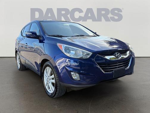 Iris Blue 2013 Hyundai TUCSON Limited