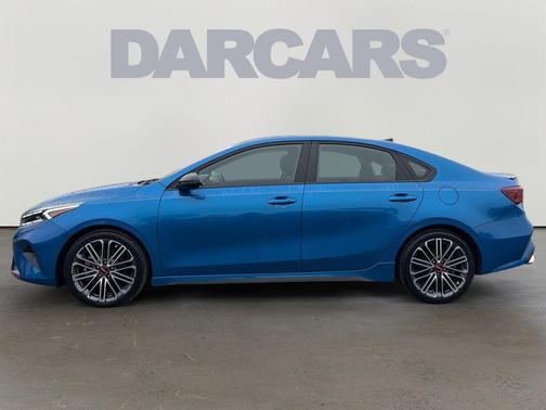 Sporty Blue 2024 Kia Forte GT