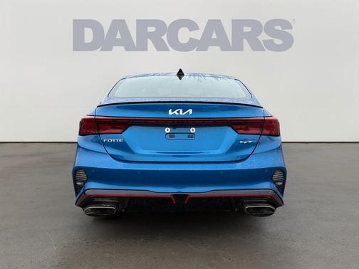 Sporty Blue 2024 Kia Forte GT