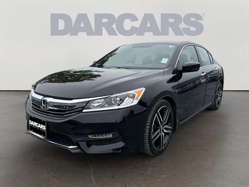 Crystal Black Pearl 2017 Honda Accord Sport