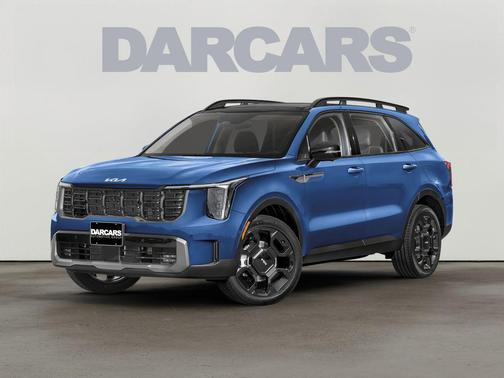 Midnight Lake Blue 2026 Kia Sorento SX