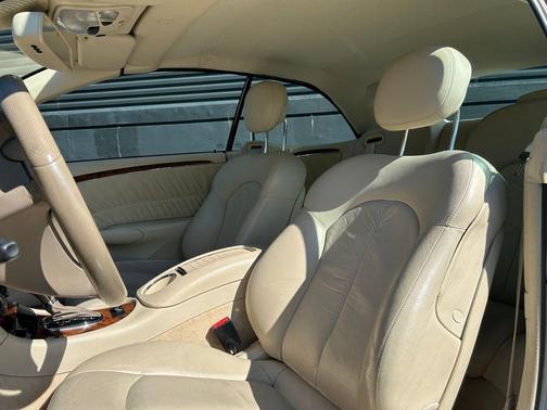 Cadet Blue Metallic 2007 Mercedes-Benz CLK-Class 550 Cabriolet