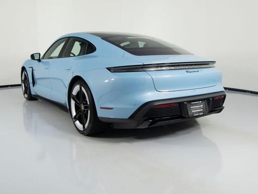 Frozen Blue Metallic 2026 Porsche Taycan 4