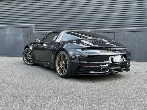 Jet Black Metallic 2024 Porsche 911 Targa