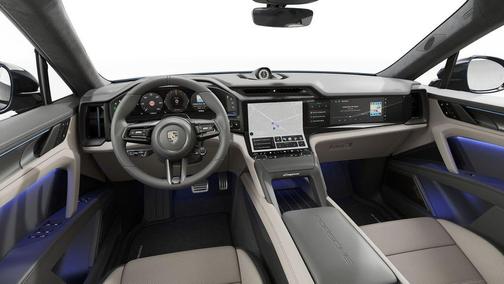 Algarve Blue Metallic 2026 Porsche Cayenne Turbo
