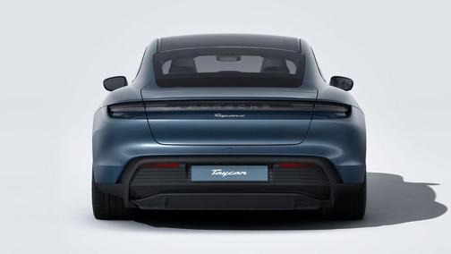 Pale Blue Metallic 2026 Porsche Taycan 4