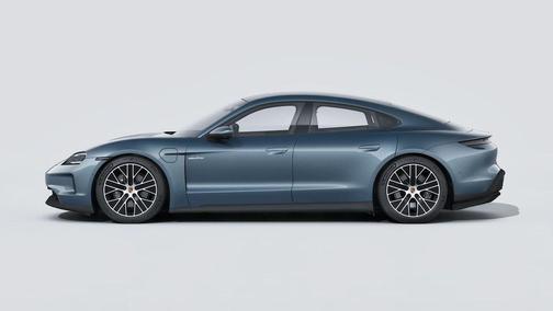 Pale Blue Metallic 2026 Porsche Taycan 4