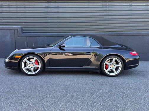 Basalt Black Metallic 2006 Porsche 911 Carrera 4S Cabriolet