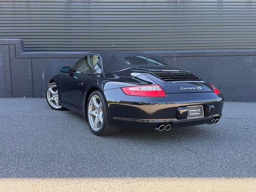 Basalt Black Metallic 2006 Porsche 911 Carrera 4S Cabriolet