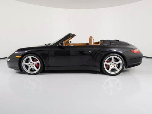 Basalt Black Metallic 2006 Porsche 911 Carrera 4S Cabriolet