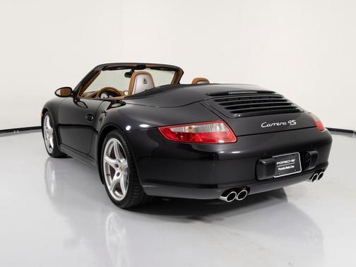 Basalt Black Metallic 2006 Porsche 911 Carrera 4S Cabriolet