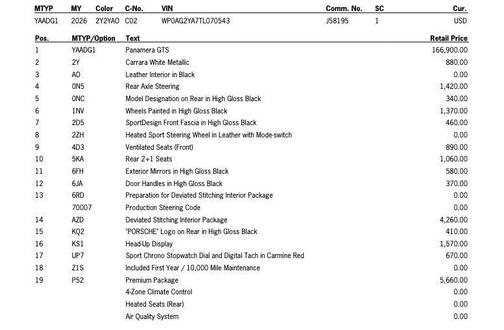 2026 Porsche Panamera GTS