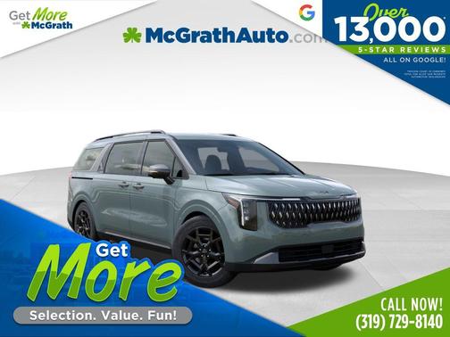 Iceberg Green 2027 Kia Carnival Hybrid EX