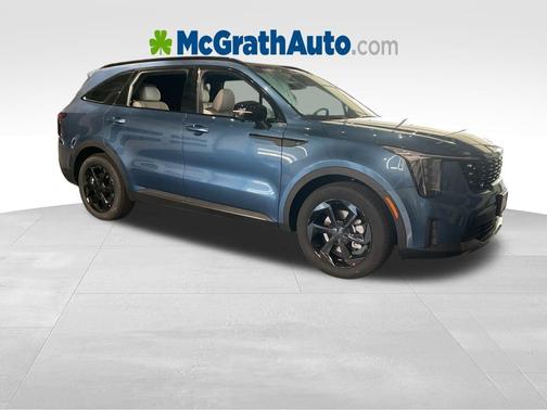 Mineral Blue 2026 Kia Sorento Hybrid SX Prestige