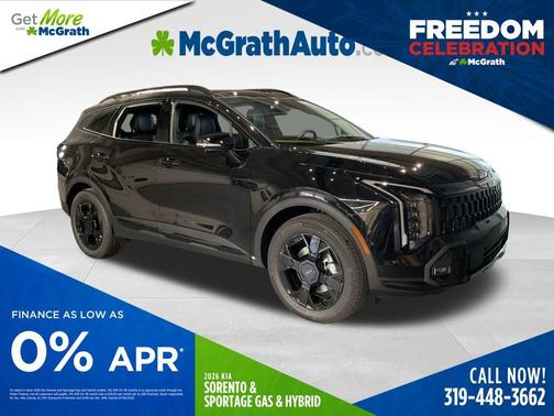 Fusion Black 2026 Kia Sportage Plug-In Hybrid X-Line Prestige