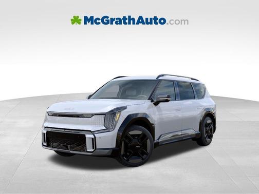 Glacial White Pearl 2026 Kia EV9 GT-Line