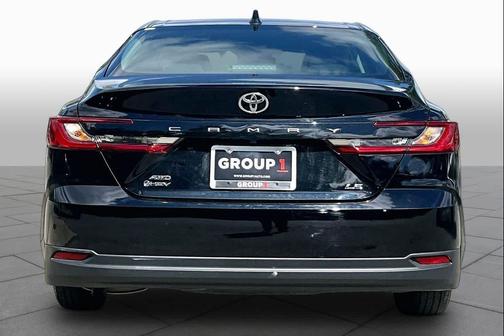 Midnight Black Metallic 2025 Toyota Camry LE