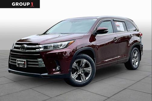 Ooh La La Rouge Mica 2019 Toyota Highlander Limited Platinum