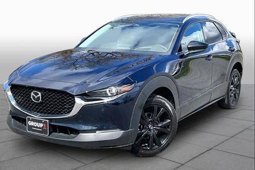Deep Crystal Blue Mica 2024 Mazda CX-30 2.5 Turbo Premium Plus Package