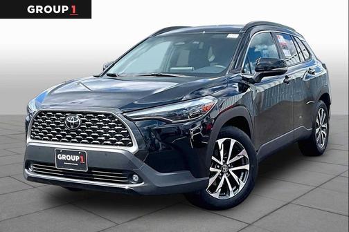 Jet Black 2025 Toyota Corolla Cross XLE
