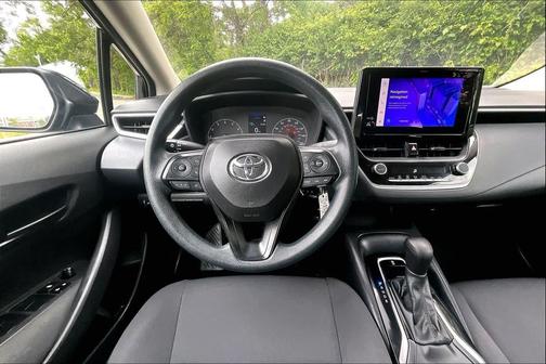 Midnight Black Metallic 2024 Toyota Corolla LE