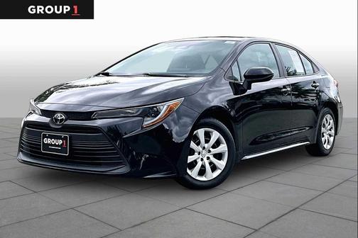 Midnight Black Metallic 2024 Toyota Corolla LE
