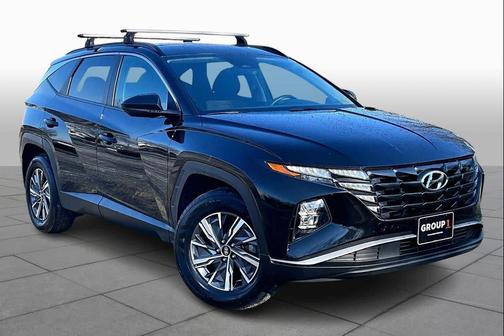 Black Pearl 2024 Hyundai TUCSON Hybrid Blue