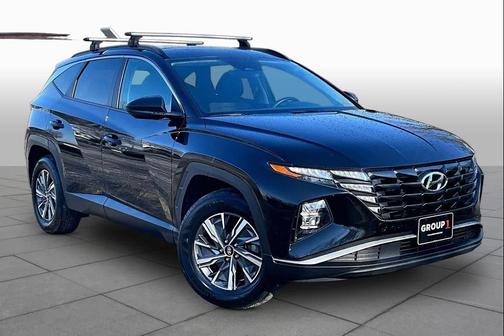Black Pearl 2024 Hyundai TUCSON Hybrid Blue