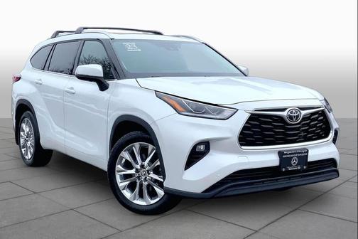 Wind Chill Pearl 2023 Toyota Highlander Limited