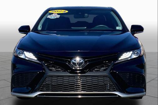 Midnight Black Metallic 2024 Toyota Camry XSE