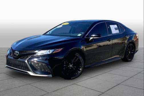Midnight Black Metallic 2024 Toyota Camry XSE