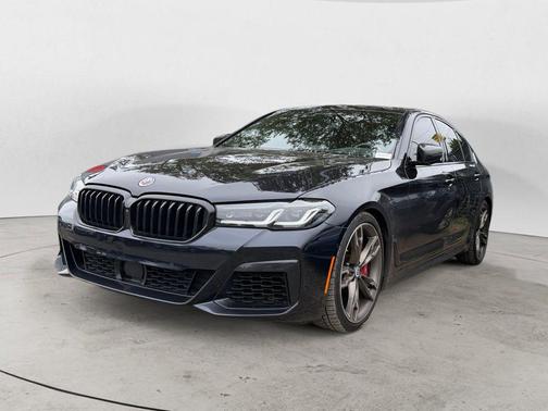 Carbon Black Metallic 2023 BMW M550 i Xdrive