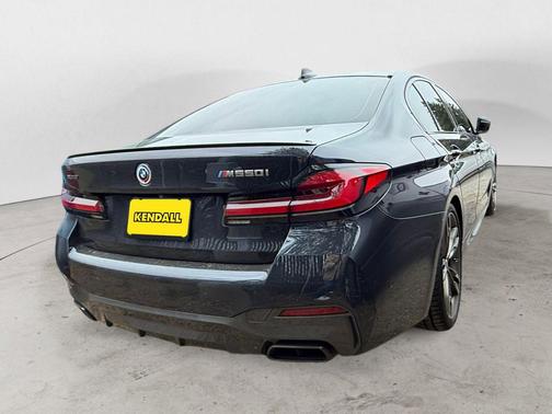 Carbon Black Metallic 2023 BMW M550 i Xdrive