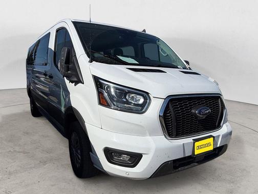 Oxford White 2023 Ford Transit-350 XLT