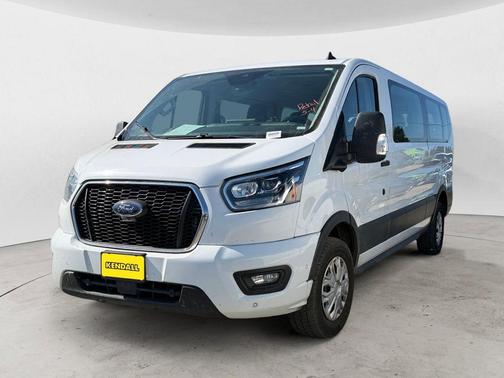 Oxford White 2023 Ford Transit-350 XLT