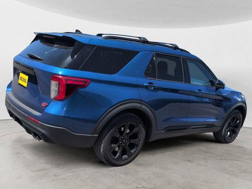 Atlas Blue Metallic 2021 Ford Explorer ST